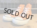 画像: 【31604-1849】converse　ALL STAR WASH-COLORS HI　（オレンジ）　USED 