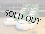 画像: 【31736-1873】converse　ALL STAR HI　（グリーン）　USED