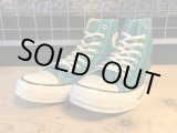 画像: 【31766-1875】converse　ALL STAR COLORS CLASSIC HI　（ターコイズ）　USED