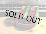画像: 【31808-1918】VANS　SK8-HI　（ラスタカラー）　USED