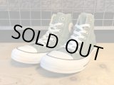 画像: 【31817-1926】converse　ALL STAR HI　（グリーン）　USED