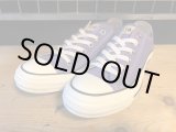 画像: 【31950-1987】converse　ALL STAR WASHEDCANVAS OX　（パープル）　USED
