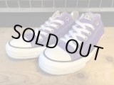 画像: 【32248-2094】converse　ALL STAR OX　（パープル）　新品
