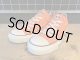 画像: 【32309-2106】converse　ALL STAR OX　（オレンジ）　USED