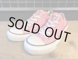 画像: 【32288-2101】converse　ALL STAR OX　（ピンク）　USED