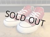 画像: 【32298-2104】converse　ALL STAR 100 COLORS OX　（レッド）　USED