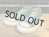 画像: 【32312-2105】converse　ALL STAR OX　（グリーン）　USED