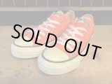 画像: 【32688-2205】converse　ALL STAR OX　（ネオンオレンジ）　USED