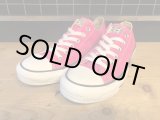 画像: 【32843-2235】converse　ALL STAR OX　（ピンク）　USED