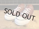 画像: 【32922-2240】converse　ALL STAR 100 COLORS OX　（ブリックレッド）　USED