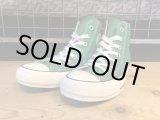 画像: 【32921-2238】converse　ALL STAR 100 COLORS HI　（グリーン）　USED