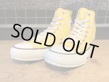 画像: 【33194-2282】converse　ALL STAR COLORS R HI　（イエロー）　USED