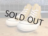 画像: 【33237-2287】converse　ALL STAR 100 COLORS HI　（ゴールド）　USED