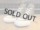 画像: 【33385-2304】converse　ALL STAR 100 COLORS HI　（オリーブ）　USED