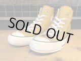 画像: 【33399-2317】converse　ALL STAR 100 COLORS HI　（ゴールド）　USED