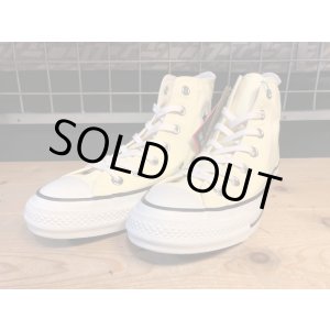 画像: 【33510-2333】converse　ALL STAR PET-CANVAS HI　（ライトイエロー）　新品