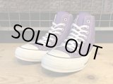 画像: 【33513-2340】converse ALL STAR 100 COLORS  HI （ロイヤルパープル）　USED