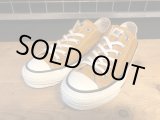 画像: 【33738-2351】converse　ALL STAR J OX　（マスタード）　USED