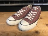 画像: 【33820-2371】converse　ALL STAR PET-CANVAS OX　（ローズブラウン）　USED