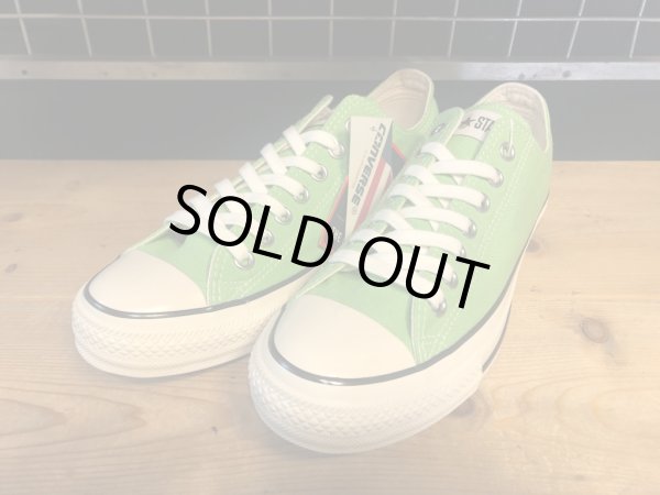 画像1: 【34011-2388】converse ALL STAR US COLORS OX （フルオレセントグリーン）　新品 (1)