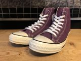 画像: 【34004-2384】converse ALL STAR US COLORS HI （ヴィオラパープル）　USED