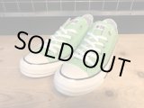 画像: 【34242-2410】converse ALL STAR US COLORS OX （フルオレセントグリーン）　USED