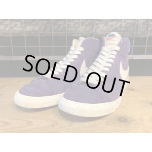 画像: 【34225-2414】NIKE　BLAZER HI SUEDE VINTAGE　（パープル/ホワイト）　USED