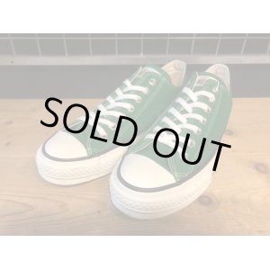 画像: 【34469-2469】converse　ALL STAR J OX　（グリーン）　USED
