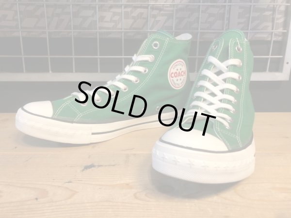画像1: 【34523-2478】converse　ADDICT COACH CANVAS HI　（グリーン）　USED (1)