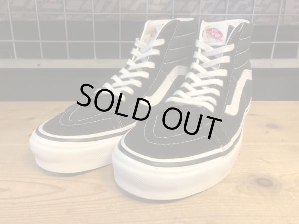 画像1: 【34675-2501】VANS　SK8-HI 38 DX　（ブラック/ホワイト）　新品 (1)