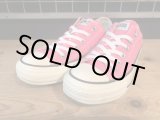 画像: 【34818-2523】converse ALL STAR OX （ネオンピンク）　USED