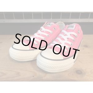 画像: 【34818-2523】converse ALL STAR OX （ネオンピンク）　USED