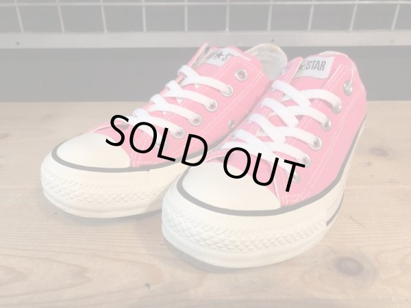 画像1: 【34818-2523】converse ALL STAR OX （ネオンピンク）　USED (1)