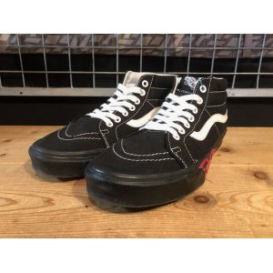 画像: 【34978-2554】VANS　SK8-MID Reissue　（ブラック/フレイム）　USED