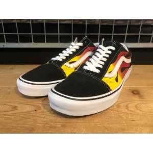 画像: 【35150-2546】VANS　OLD SKOOL FLAME　（ブラック）　USED