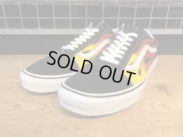 画像1: 【35150-2546】VANS　OLD SKOOL FLAME　（ブラック）　USED (1)