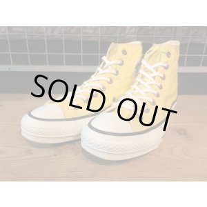 画像: 【35196-2555】converse　ALL STAR J HI　（イエロー）　USED