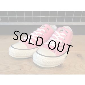 画像: 【34948-2562】converse ALL STAR US COLORS OX （ローズ）　USED