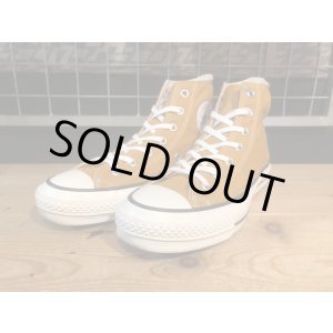 画像: 【35202-2570】converse　ALL STAR J HI　（マスタード）　USED