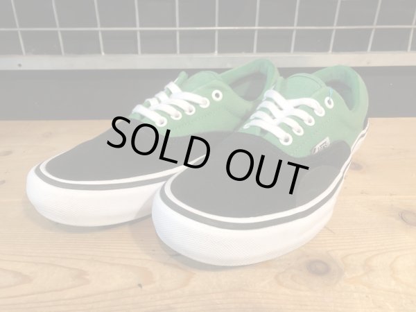 画像1: 【35272-2574】VANS　ERA PRO　（グリーン/ブラック）　USED (1)