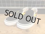 画像: 【35371-2599】VANS　SLIP-ON FLAME　（ブラック）　USED