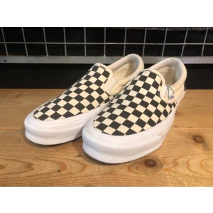 画像: 【35370-2598】VANS　CLASSIC SLIP－ON 98 DX　（ホワイト/ブラック）　USED