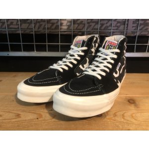 画像: 【35434-2594】VANS　VAULT OG STYLE38 NS LX SK8-HI　（ブラック）　USED