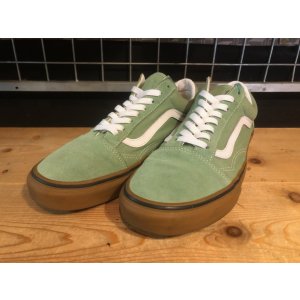 画像: 【35441-2593】VANS　OLD SKOOL　（グリーン/ホワイト/ガム）　USED