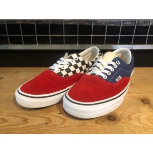 画像: 【35442-2597】VANS　ERA　（ブルー/レッド/ブラック・ホワイトチェック）　USED