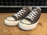 画像: 【35421-2603】converse ALL STAR US COLORS OX （エボニーブラック）　USED