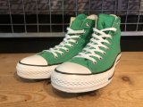 画像: 【35064-2608】converse　ALL STAR HI　（グリーン）　USED
