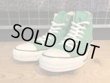 画像: 【35064-2608】converse　ALL STAR HI　（グリーン）　USED