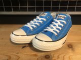 画像: 【35454-2606】converse ALL STAR US COLORS OX （ドリーミーブルー）　USED