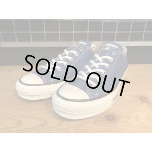 画像: 【35529-2614】converse　ALL STAR J OX　（ライトネイビー）　USED